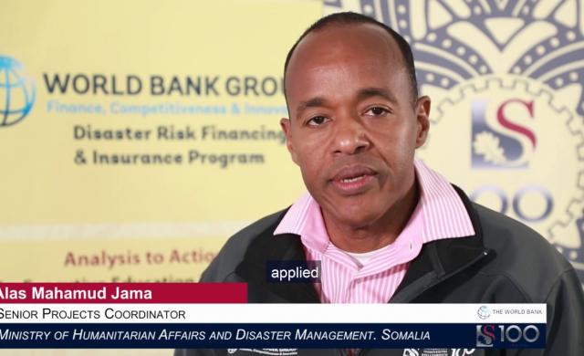 Alas Mahamud Jama: Disaster Risk Financing in Somalia